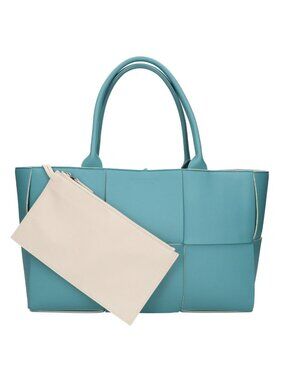 Bottega Veneta Arco Tote Bag Medium Intrecciato Leather